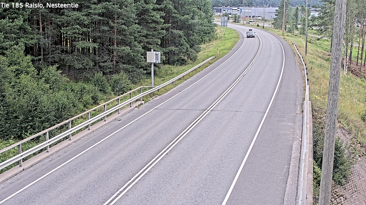 Weather Camera Image Väg 185 Raisio, Nesteentie, Raisio, Varsinais-Suomi