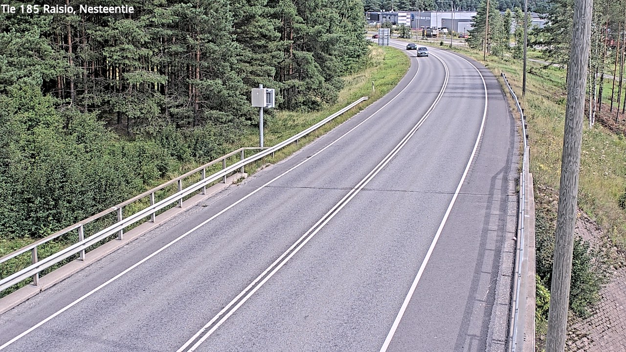 Weather Camera Image Road 185 Raisio, Nesteentie, Raisio, Varsinais-Suomi