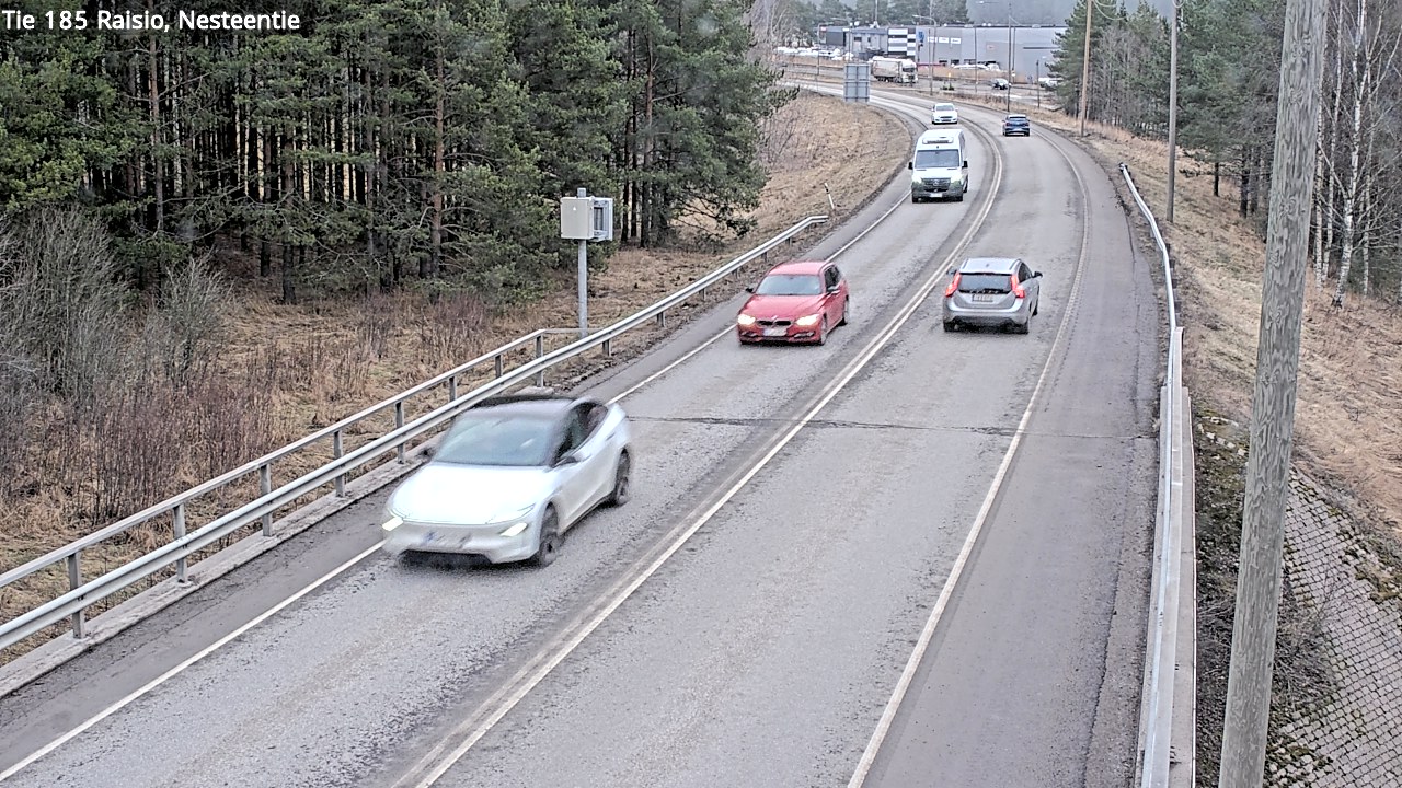 Weather Camera Image Road 185 Raisio, Nesteentie, Raisio, Varsinais-Suomi