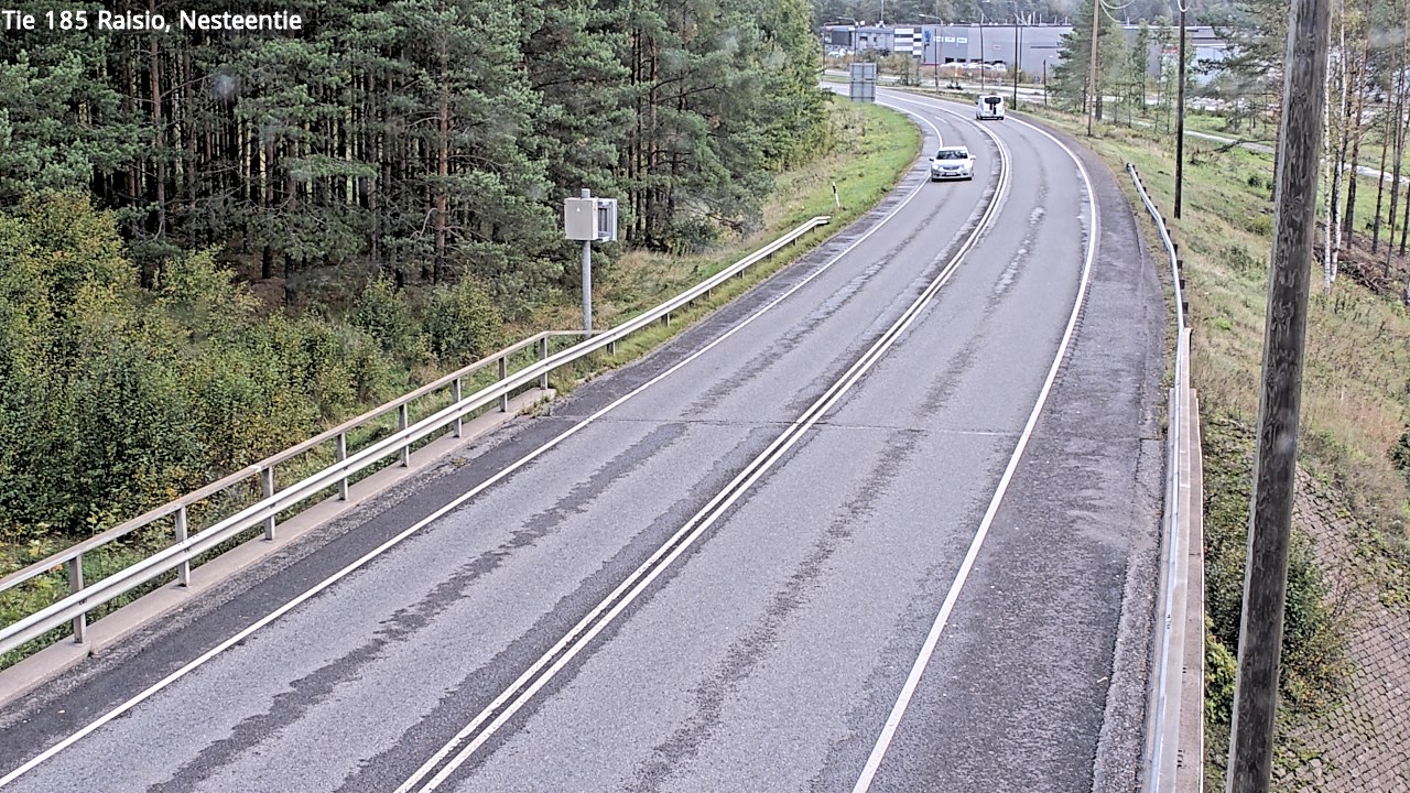 Weather Camera Image Road 185 Raisio, Nesteentie, Raisio, Varsinais-Suomi
