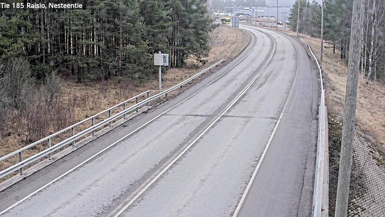 Weather Camera Image Road 185 Raisio, Nesteentie, Raisio, Varsinais-Suomi