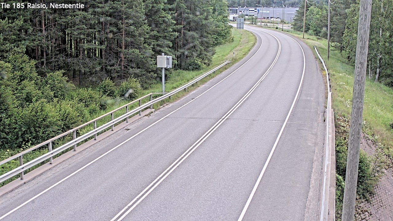 Weather Camera Image Väg 185 Raisio, Nesteentie, Raisio, Varsinais-Suomi
