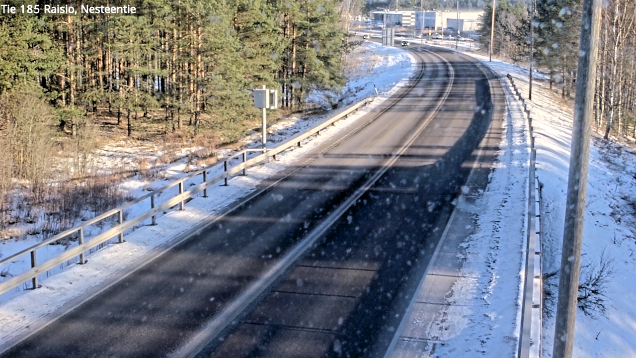 Weather Camera Image Road 185 Raisio, Nesteentie, Raisio, Varsinais-Suomi
