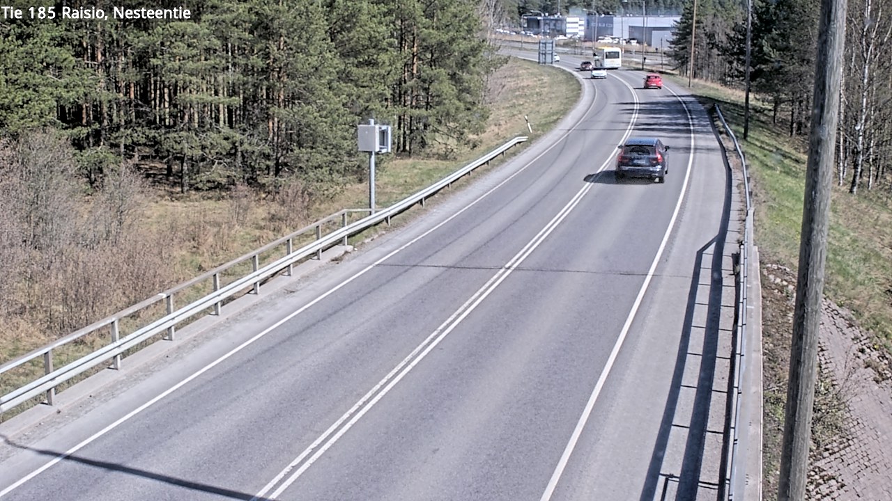 Kelikamerat Kuva Tie 185 Raisio, Nesteentie, Raisio, Varsinais-Suomi
