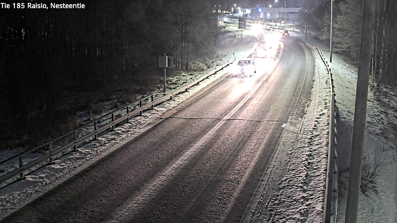 Weather Camera Image Väg 185 Raisio, Nesteentie, Raisio, Varsinais-Suomi
