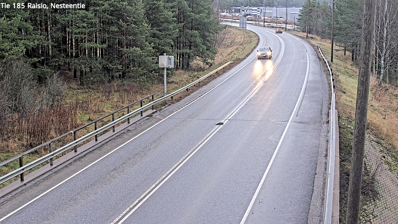 Weather Camera Image Väg 185 Raisio, Nesteentie, Raisio, Varsinais-Suomi