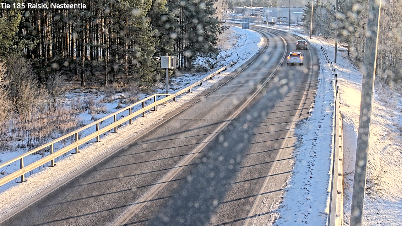 Weather Camera Image Road 185 Raisio, Nesteentie, Raisio, Varsinais-Suomi