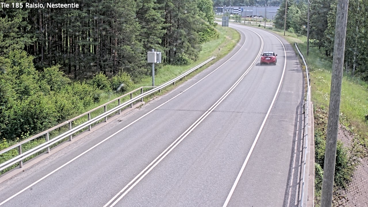 Weather Camera Image Väg 185 Raisio, Nesteentie, Raisio, Varsinais-Suomi