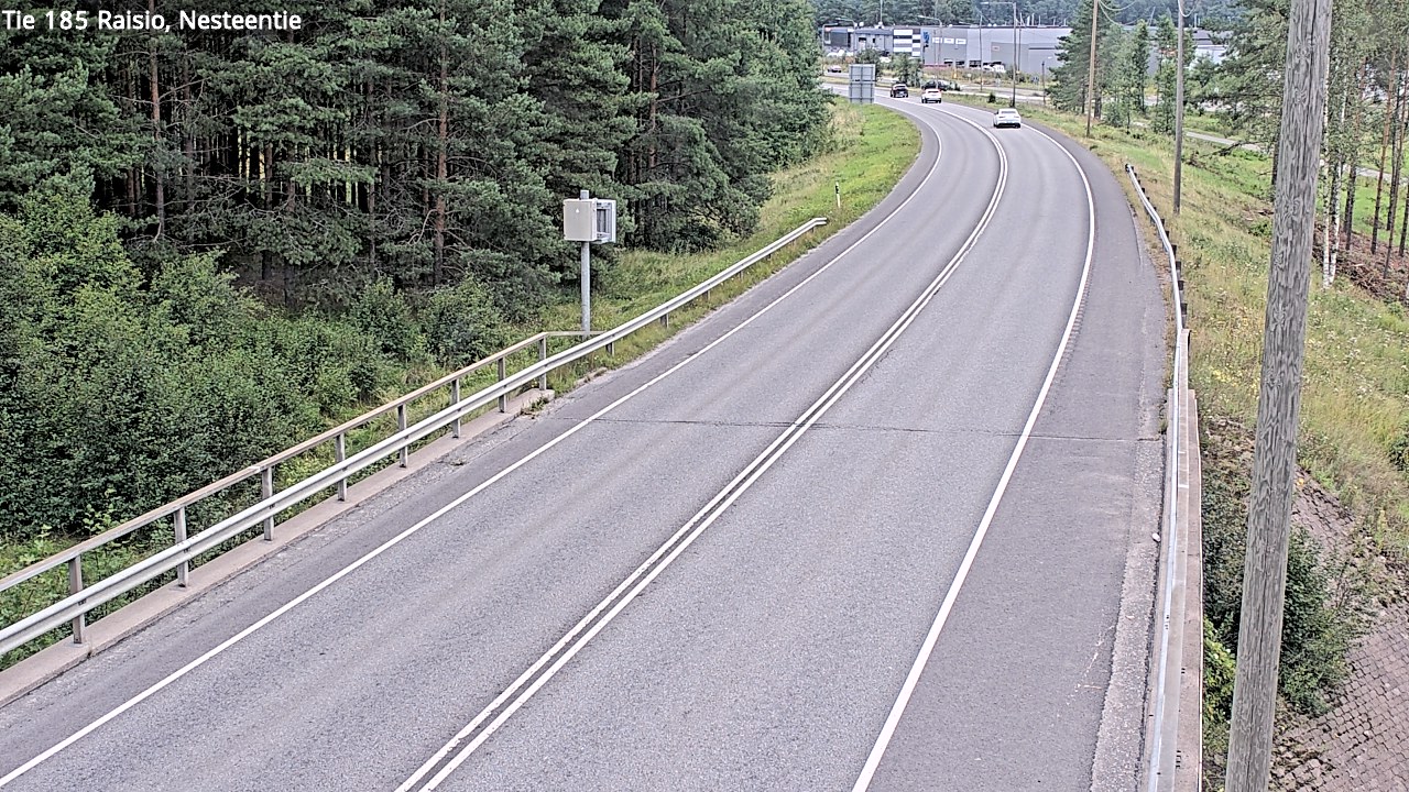 Weather Camera Image Väg 185 Raisio, Nesteentie, Raisio, Varsinais-Suomi