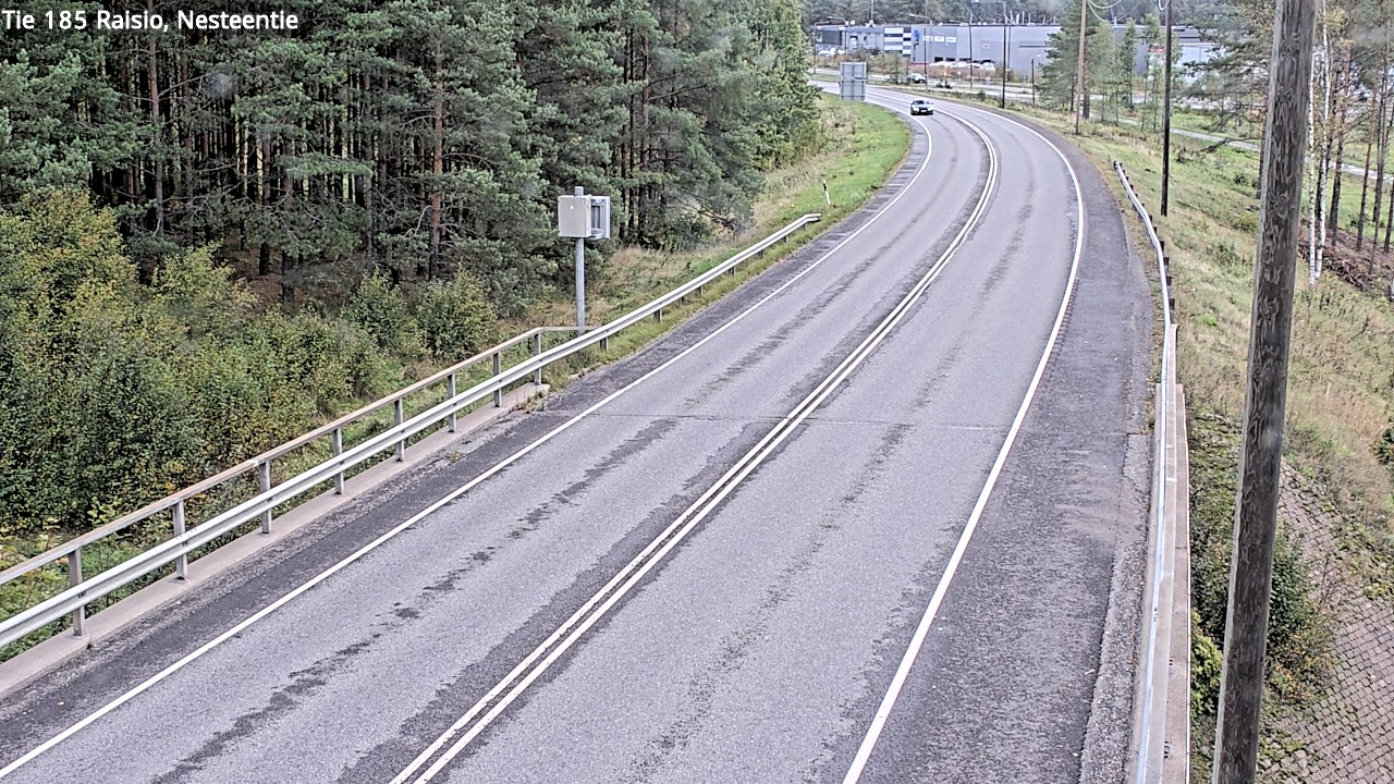 Weather Camera Image Road 185 Raisio, Nesteentie, Raisio, Varsinais-Suomi