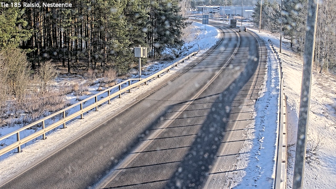 Weather Camera Image Road 185 Raisio, Nesteentie, Raisio, Varsinais-Suomi