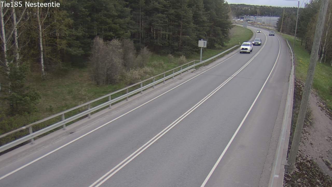 Weather Camera Image Road 185 Raisio, Nesteentie, Raisio, Varsinais-Suomi