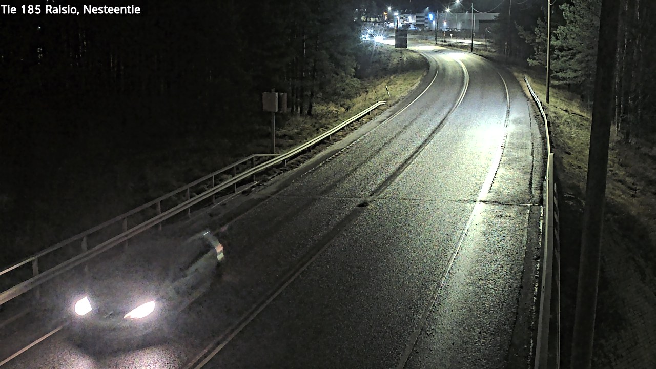 Weather Camera Image Väg 185 Raisio, Nesteentie, Raisio, Varsinais-Suomi