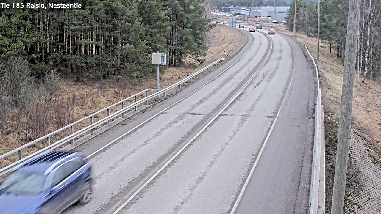 Weather Camera Image Road 185 Raisio, Nesteentie, Raisio, Varsinais-Suomi