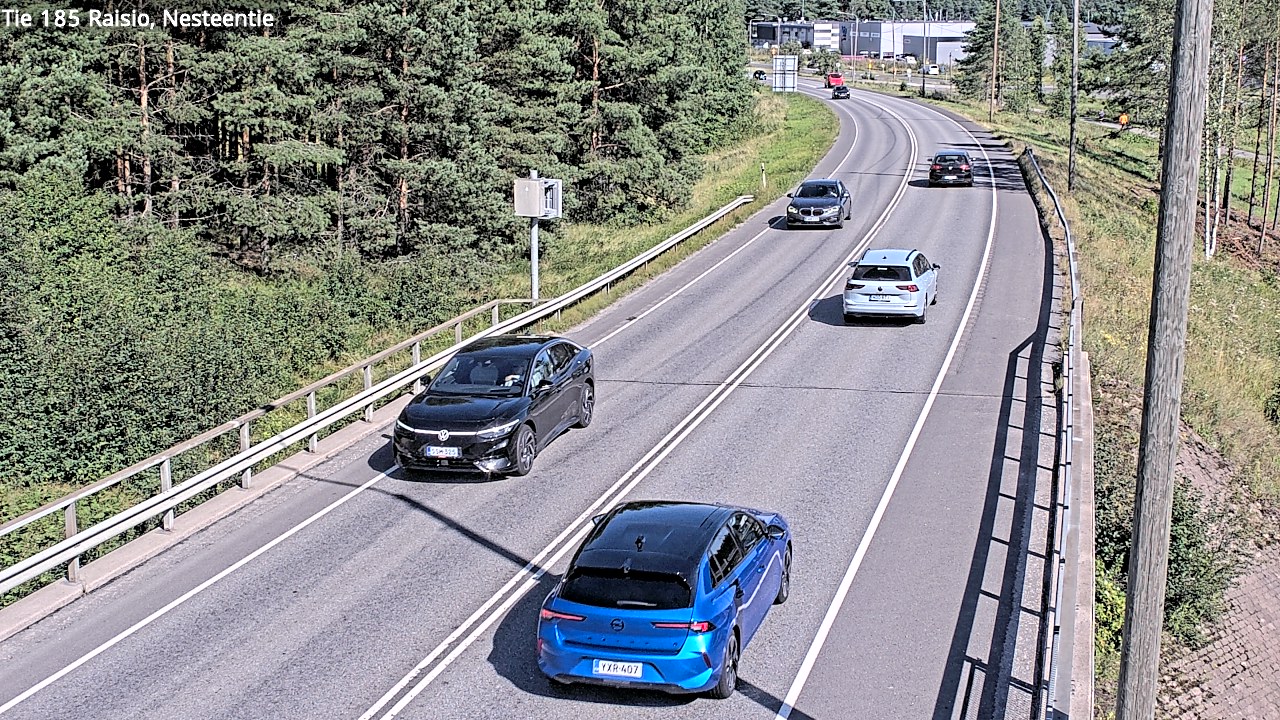 Kelikamerat Kuva Tie 185 Raisio, Nesteentie, Raisio, Varsinais-Suomi
