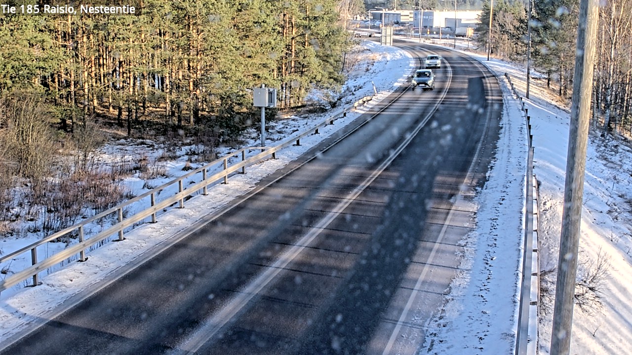 Weather Camera Image Väg 185 Raisio, Nesteentie, Raisio, Varsinais-Suomi