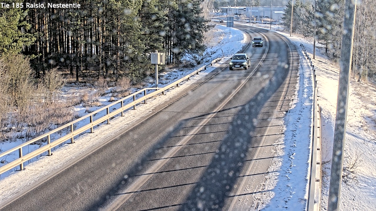Weather Camera Image Road 185 Raisio, Nesteentie, Raisio, Varsinais-Suomi