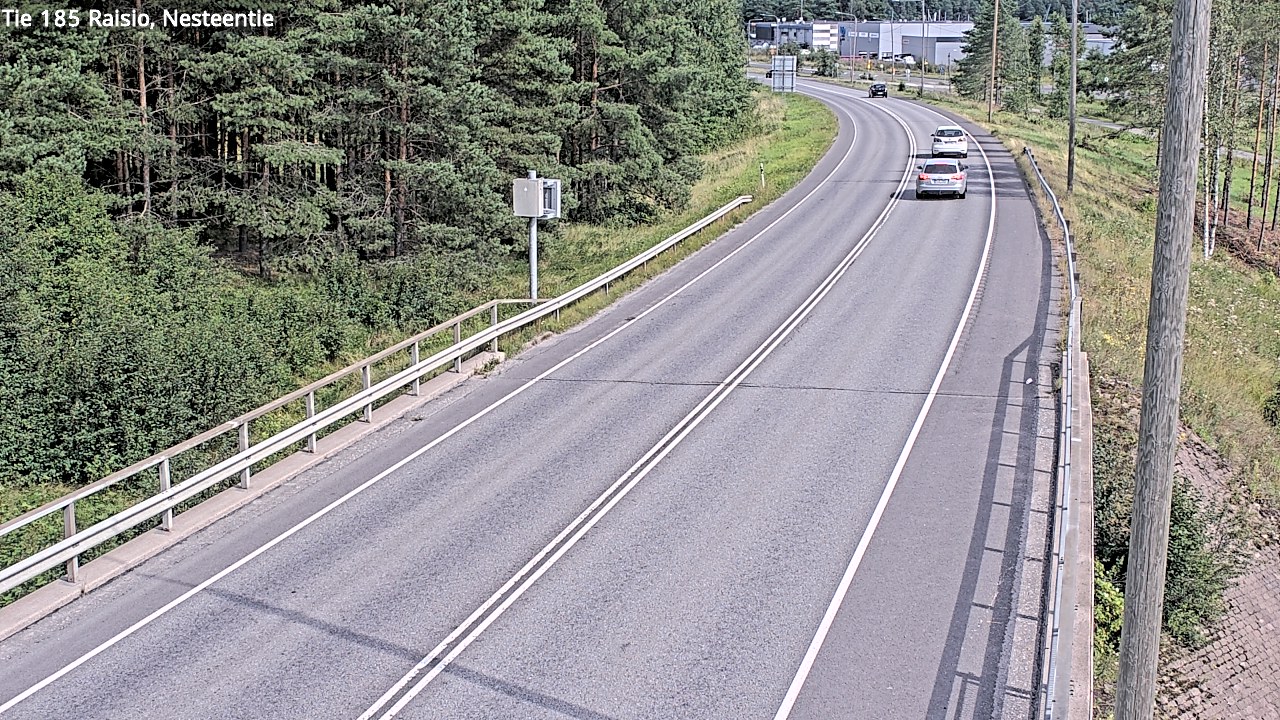 Weather Camera Image Road 185 Raisio, Nesteentie, Raisio, Varsinais-Suomi