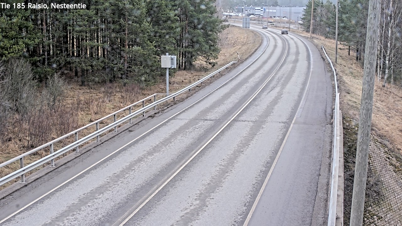 Weather Camera Image Road 185 Raisio, Nesteentie, Raisio, Varsinais-Suomi