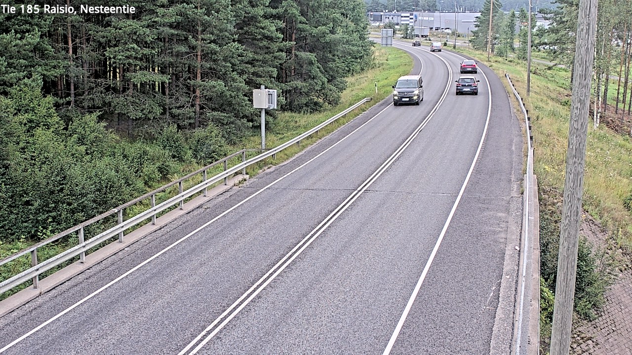 Weather Camera Image Väg 185 Raisio, Nesteentie, Raisio, Varsinais-Suomi