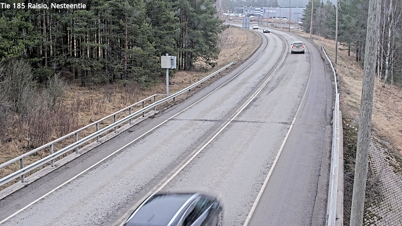 Weather Camera Image Road 185 Raisio, Nesteentie, Raisio, Varsinais-Suomi