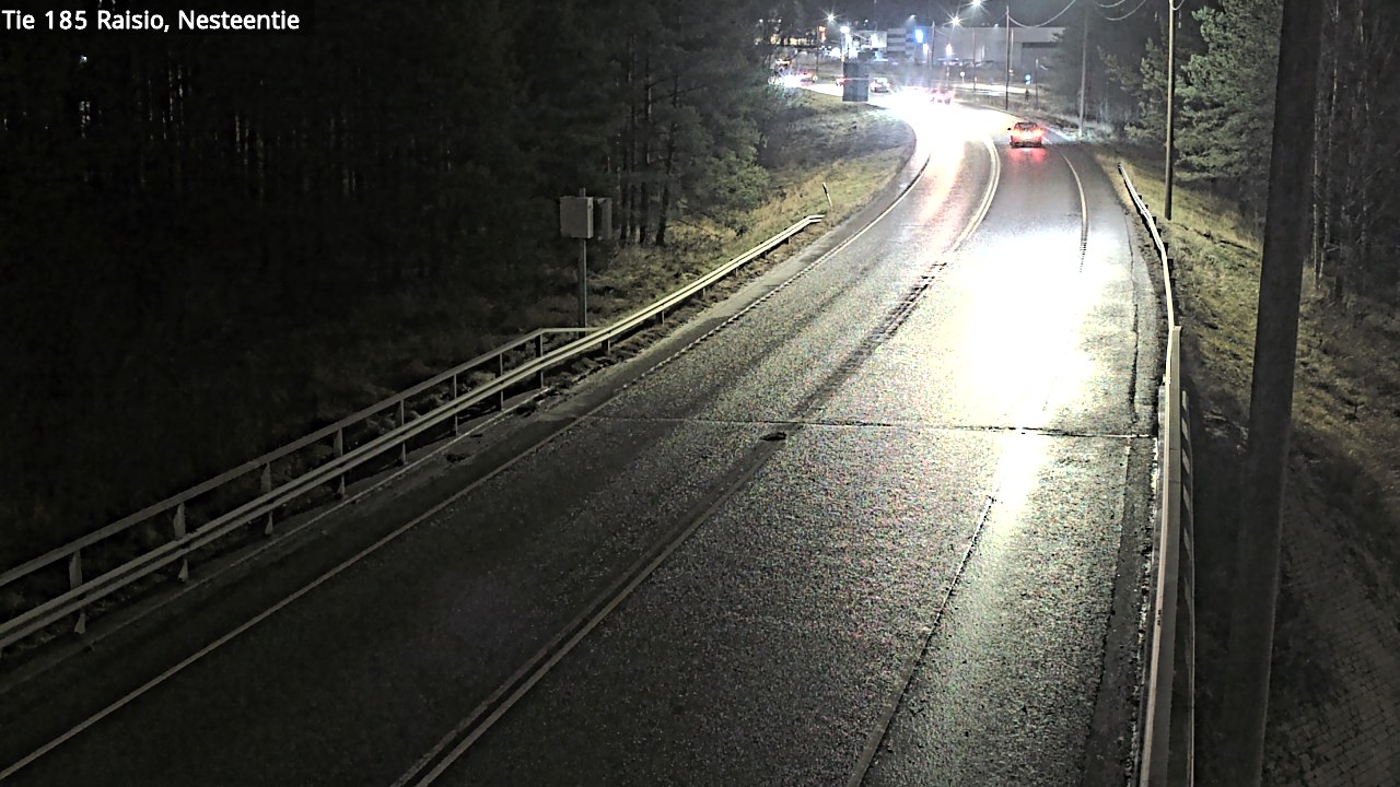 Weather Camera Image Väg 185 Raisio, Nesteentie, Raisio, Varsinais-Suomi