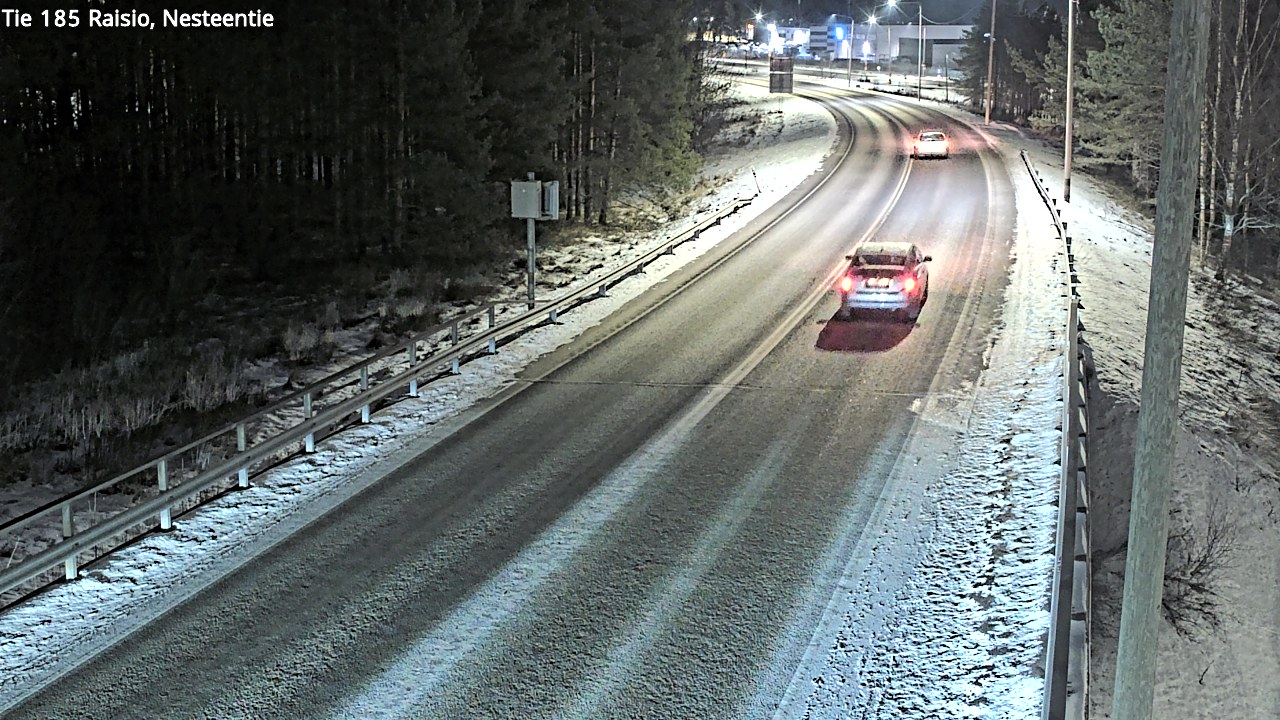 Weather Camera Image Väg 185 Raisio, Nesteentie, Raisio, Varsinais-Suomi