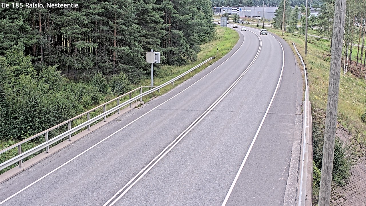 Weather Camera Image Road 185 Raisio, Nesteentie, Raisio, Varsinais-Suomi