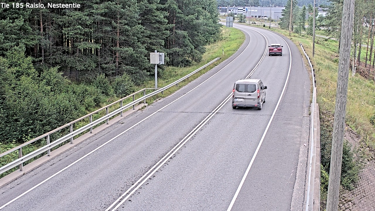 Weather Camera Image Väg 185 Raisio, Nesteentie, Raisio, Varsinais-Suomi