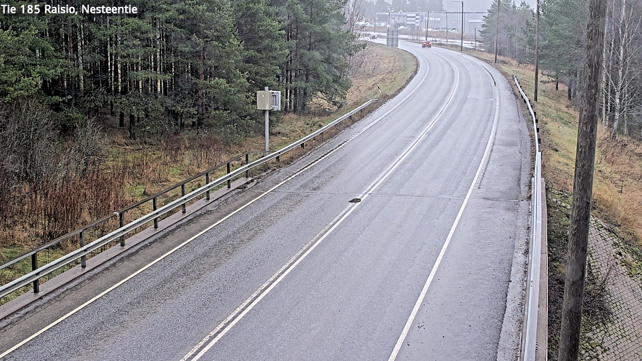 Weather Camera Image Väg 185 Raisio, Nesteentie, Raisio, Varsinais-Suomi