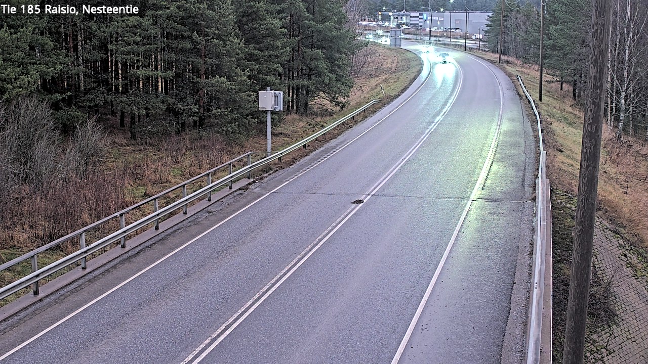 Weather Camera Image Väg 185 Raisio, Nesteentie, Raisio, Varsinais-Suomi