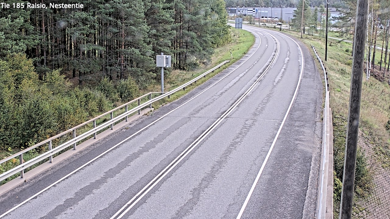 Weather Camera Image Road 185 Raisio, Nesteentie, Raisio, Varsinais-Suomi