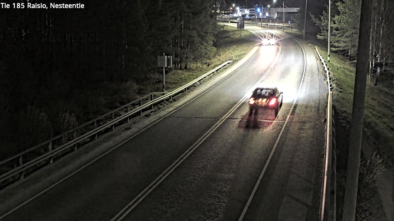 Weather Camera Image Road 185 Raisio, Nesteentie, Raisio, Varsinais-Suomi
