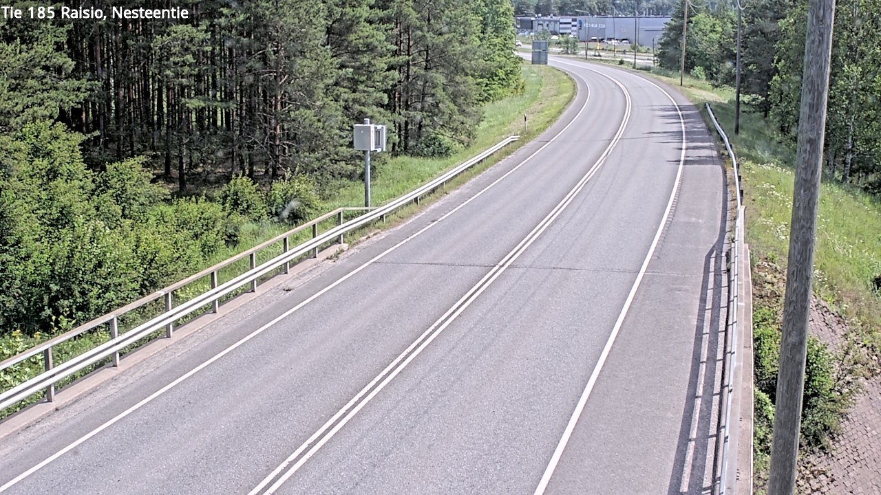 Weather Camera Image Väg 185 Raisio, Nesteentie, Raisio, Varsinais-Suomi