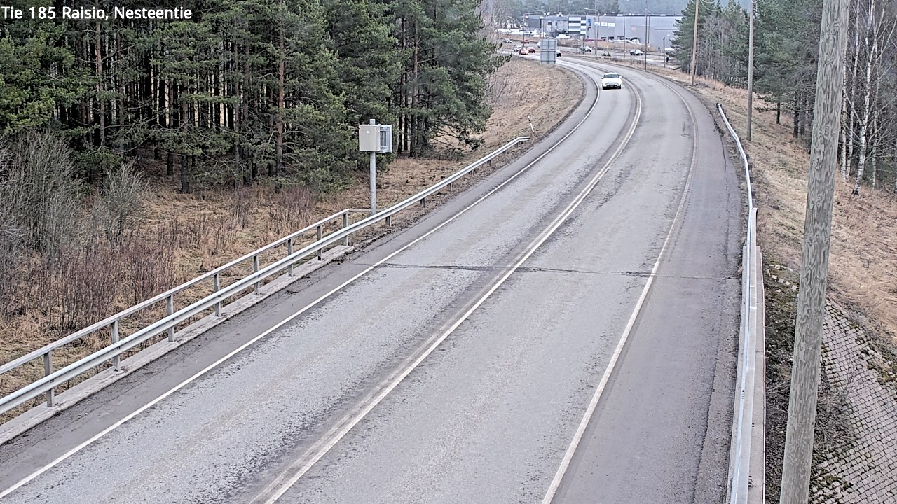 Weather Camera Image Väg 185 Raisio, Nesteentie, Raisio, Varsinais-Suomi