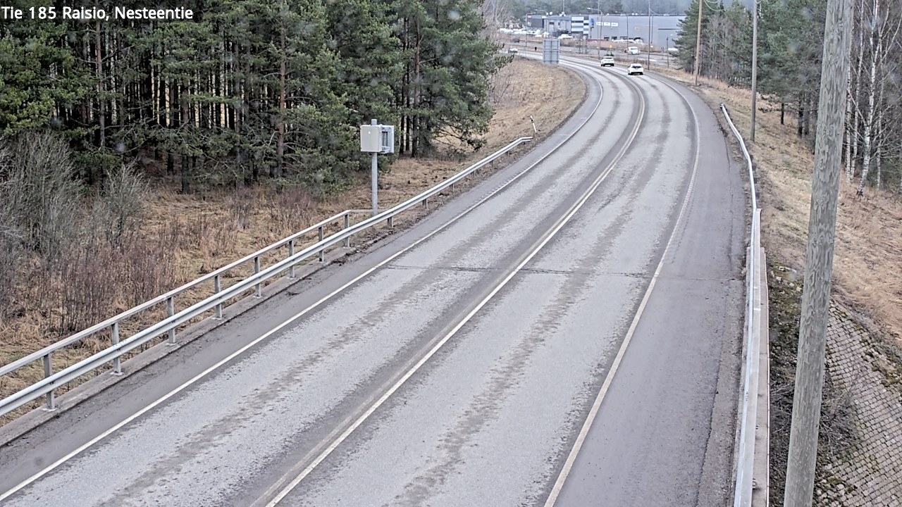 Weather Camera Image Road 185 Raisio, Nesteentie, Raisio, Varsinais-Suomi