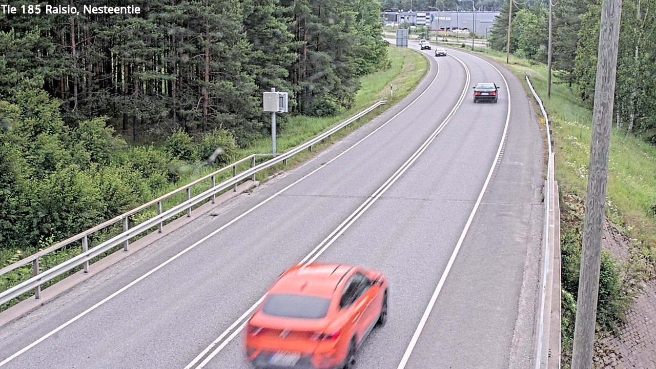Weather Camera Image Väg 185 Raisio, Nesteentie, Raisio, Varsinais-Suomi