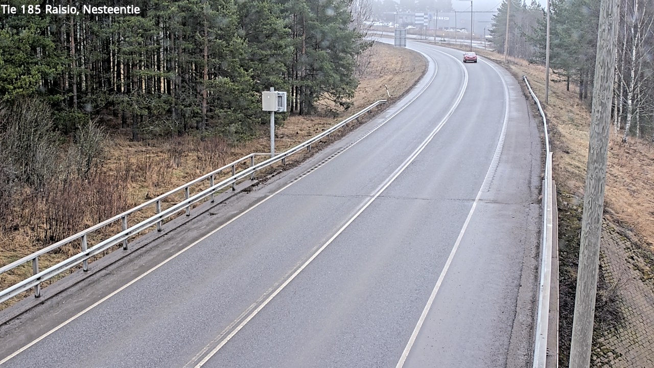 Weather Camera Image Road 185 Raisio, Nesteentie, Raisio, Varsinais-Suomi