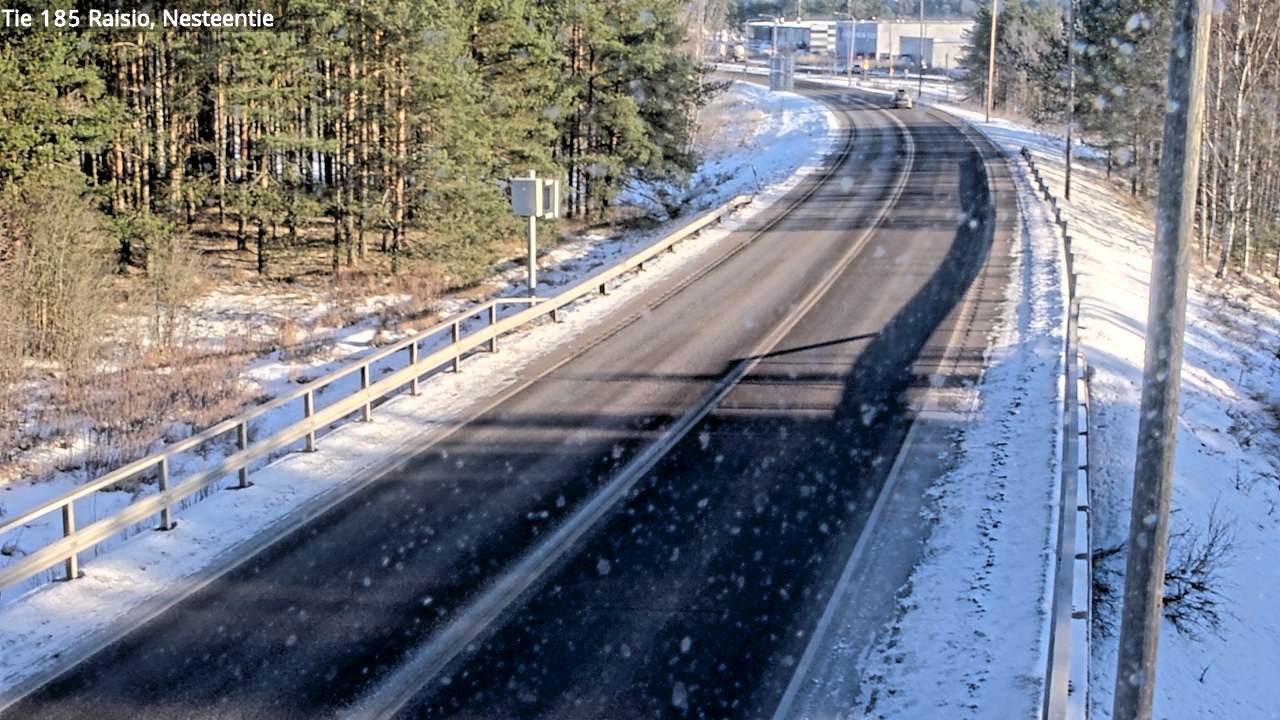 Weather Camera Image Road 185 Raisio, Nesteentie, Raisio, Varsinais-Suomi