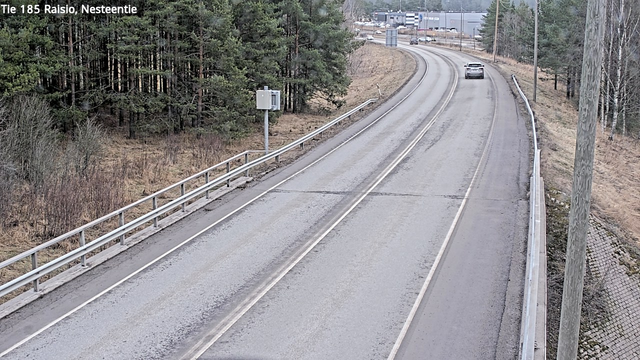 Weather Camera Image Road 185 Raisio, Nesteentie, Raisio, Varsinais-Suomi