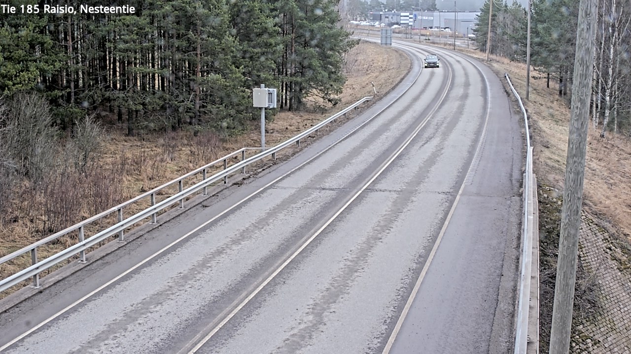 Weather Camera Image Road 185 Raisio, Nesteentie, Raisio, Varsinais-Suomi