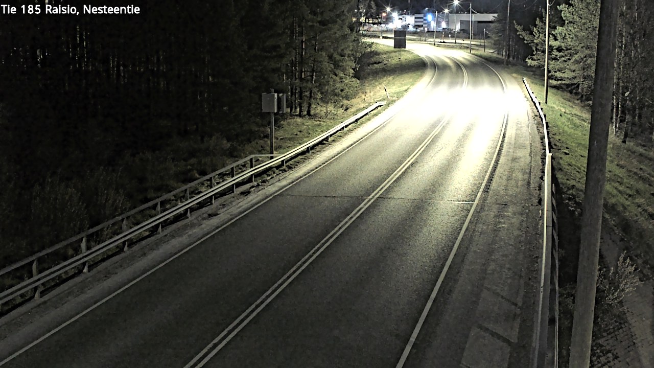 Weather Camera Image Road 185 Raisio, Nesteentie, Raisio, Varsinais-Suomi