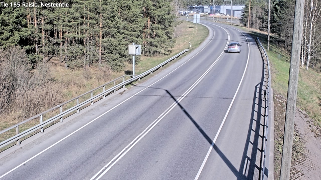 Kelikamerat Kuva Tie 185 Raisio, Nesteentie, Raisio, Varsinais-Suomi