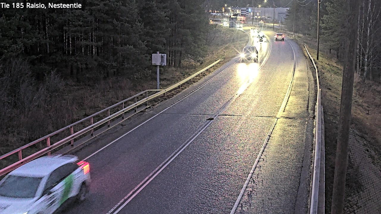 Weather Camera Image Väg 185 Raisio, Nesteentie, Raisio, Varsinais-Suomi