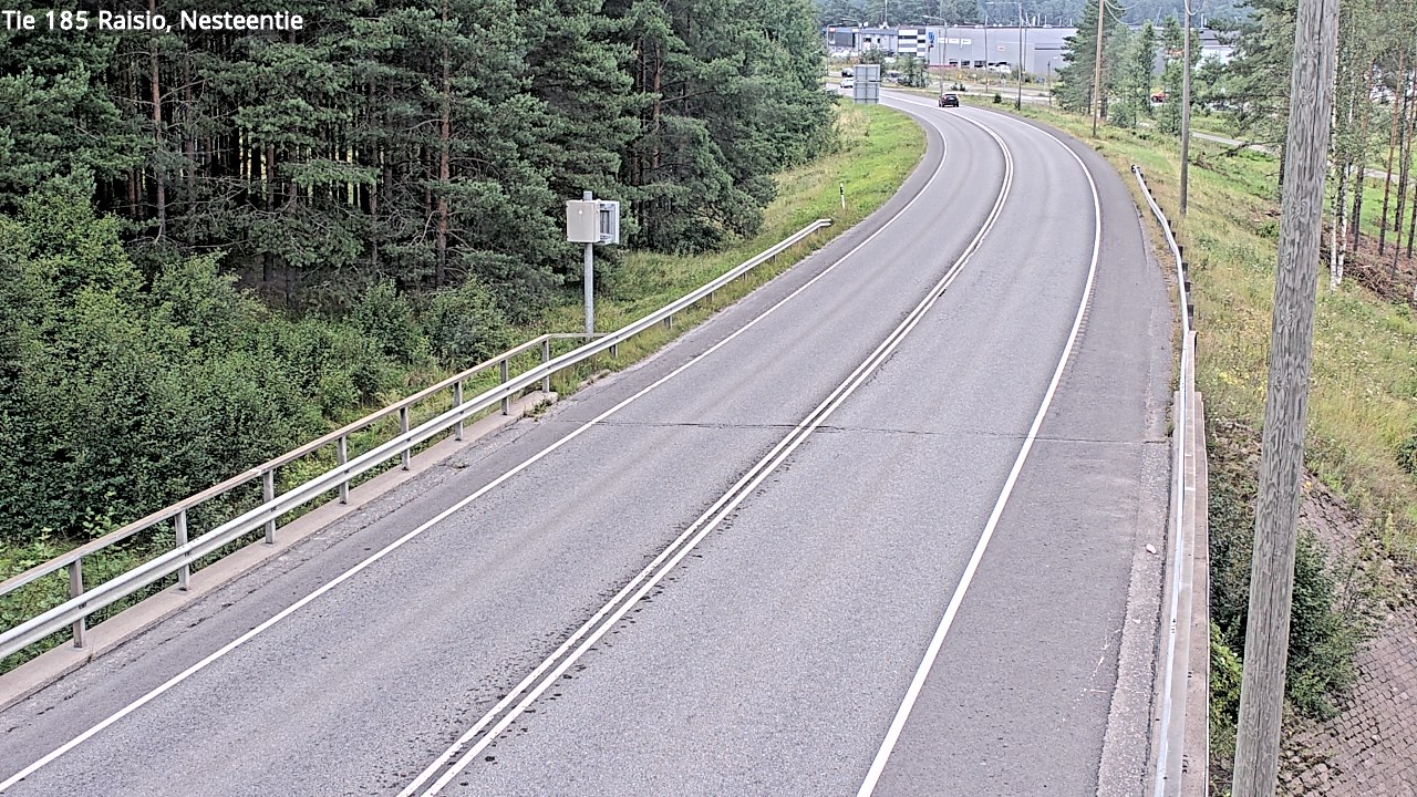 Weather Camera Image Väg 185 Raisio, Nesteentie, Raisio, Varsinais-Suomi