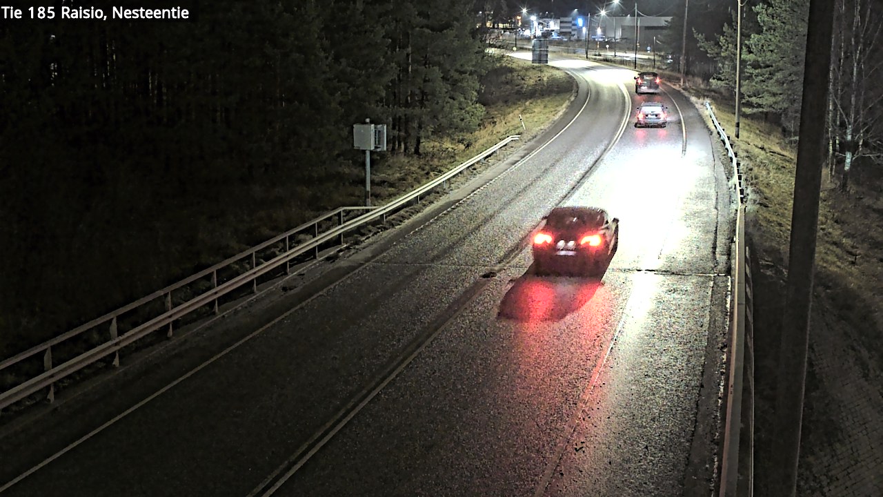 Weather Camera Image Väg 185 Raisio, Nesteentie, Raisio, Varsinais-Suomi