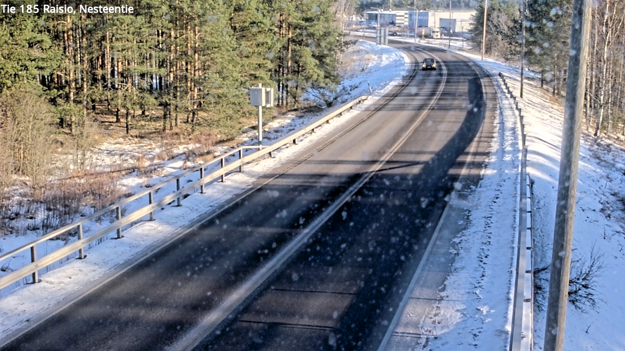 Weather Camera Image Road 185 Raisio, Nesteentie, Raisio, Varsinais-Suomi