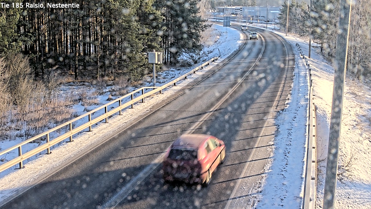 Weather Camera Image Road 185 Raisio, Nesteentie, Raisio, Varsinais-Suomi