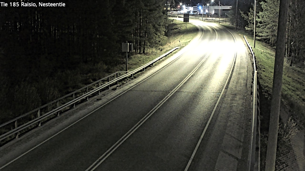 Weather Camera Image Road 185 Raisio, Nesteentie, Raisio, Varsinais-Suomi