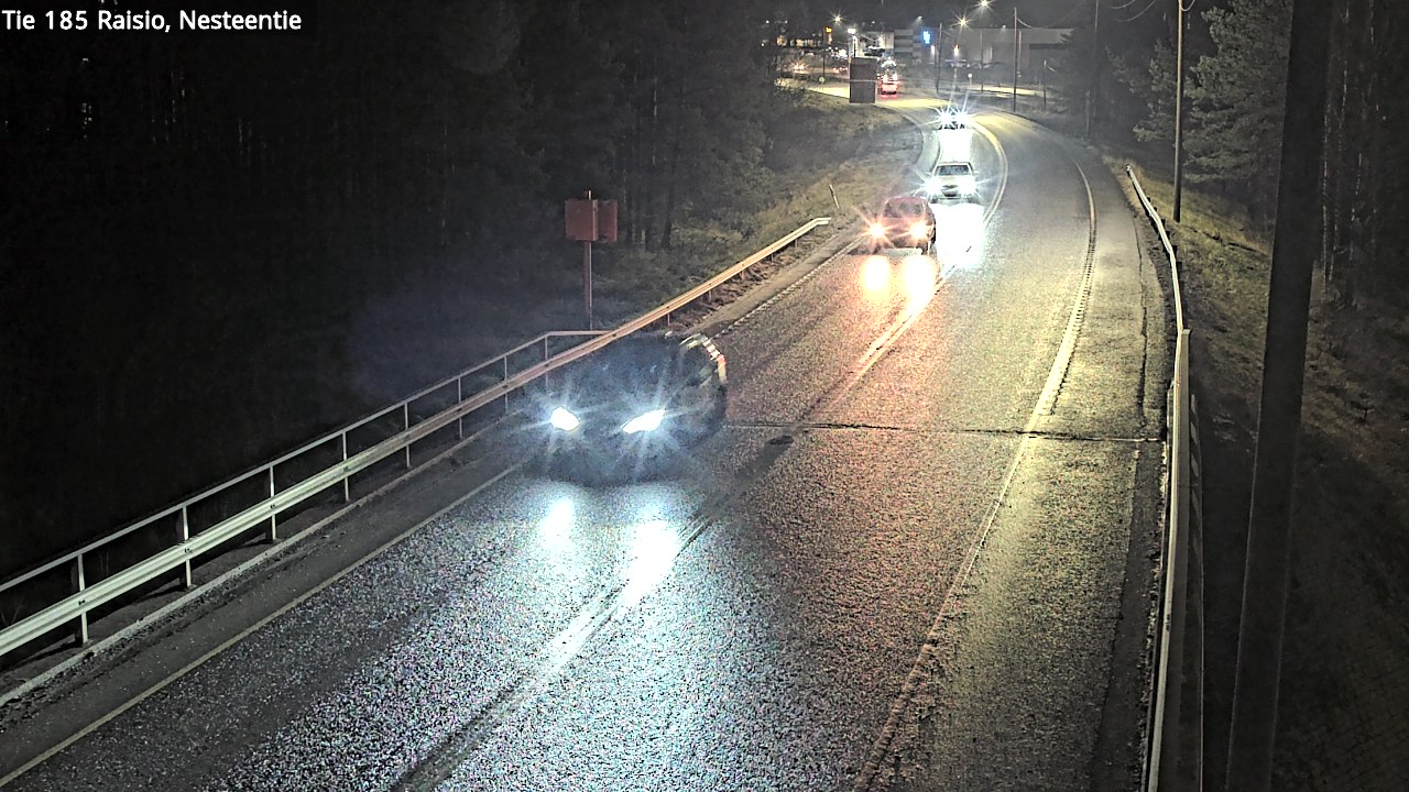 Weather Camera Image Väg 185 Raisio, Nesteentie, Raisio, Varsinais-Suomi